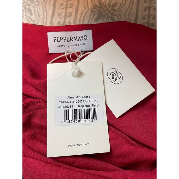 Peppermayo Red Mini Dress - Picture 8 of 10